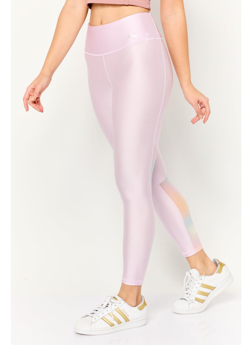 PUMA Women Sportswear Fit Training Leggings, Pink  - Image 3