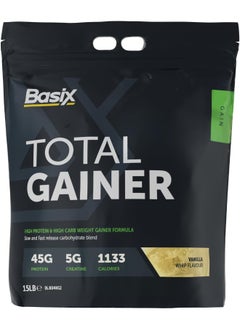 Basix Total Gainer - Vanilla Whip - 15 Lb  - Image 1