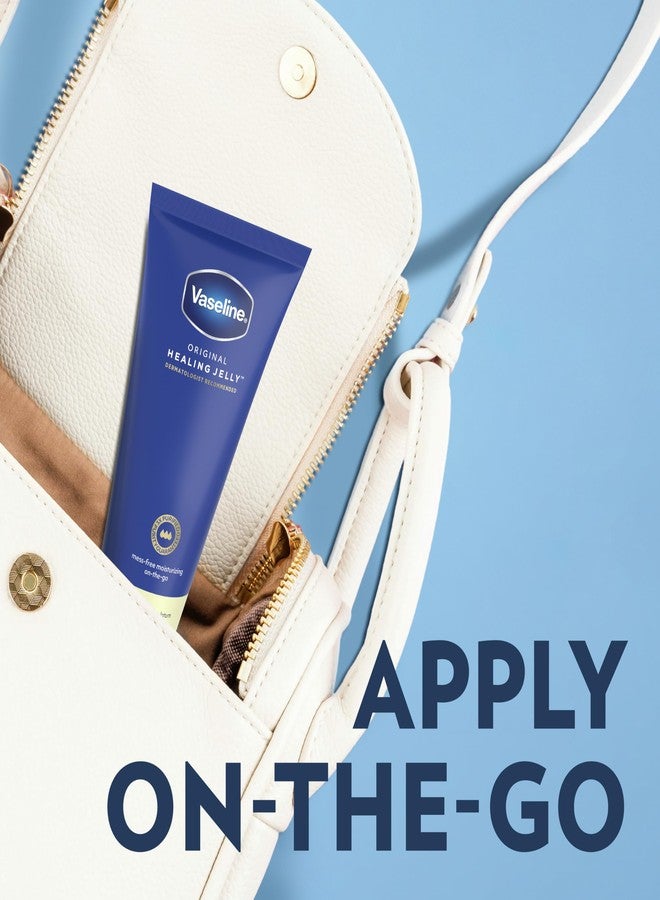 Vaseline Original Healing Jelly 100% White Petrolatum Skin Protectant 1 ct for Mess-Free Moisturizing On-the-Go, with 3x Purified Purity-Guaranteed Formula, 6.8 OZ - Image 5