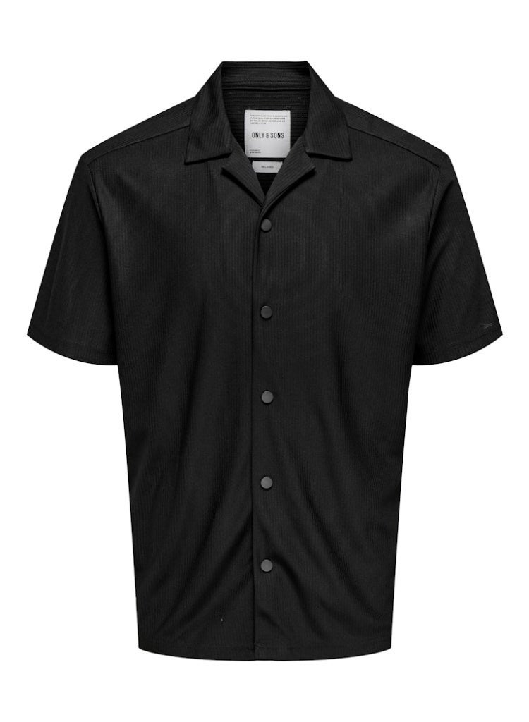 Only & Sons Men's Polyester Short Sleeve Shirt - Image 2