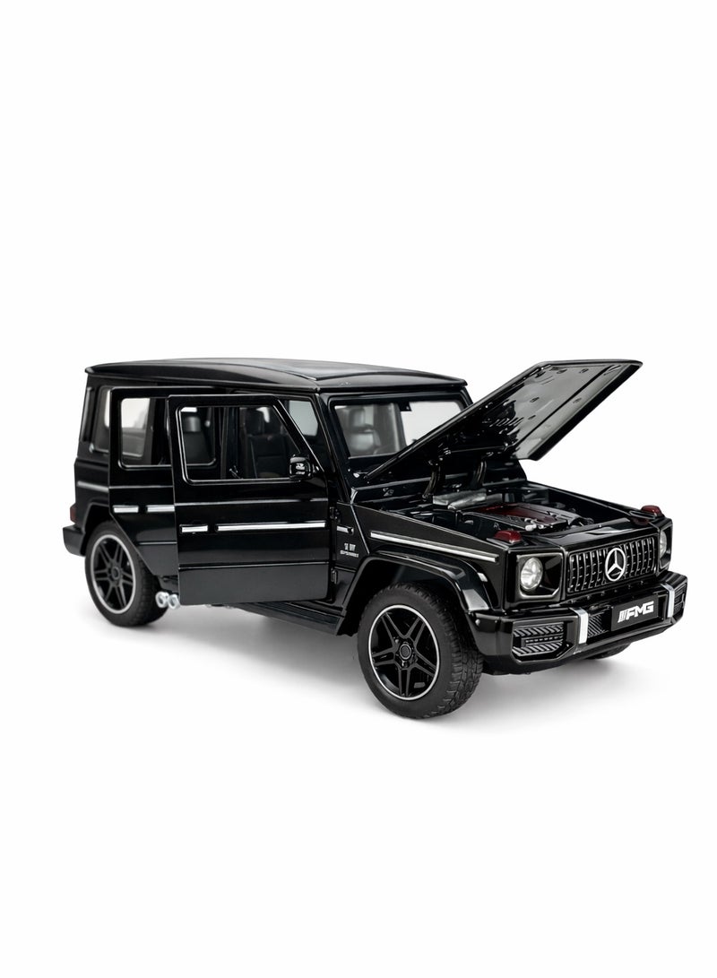 Mercedes-Benz AMG G63 G CLASS Concept – Premium Black Model SUV with Opening Doors, Perfect for Gifts, Office Desk Decoration, Kids’ Rooms, and Collectors - Image 1