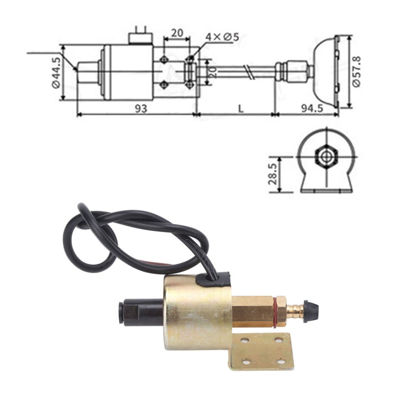 Grinding Machine Electromagnetic Oil Pump Grinder Milling Machine Tool Lubrication AC220V - Image 4