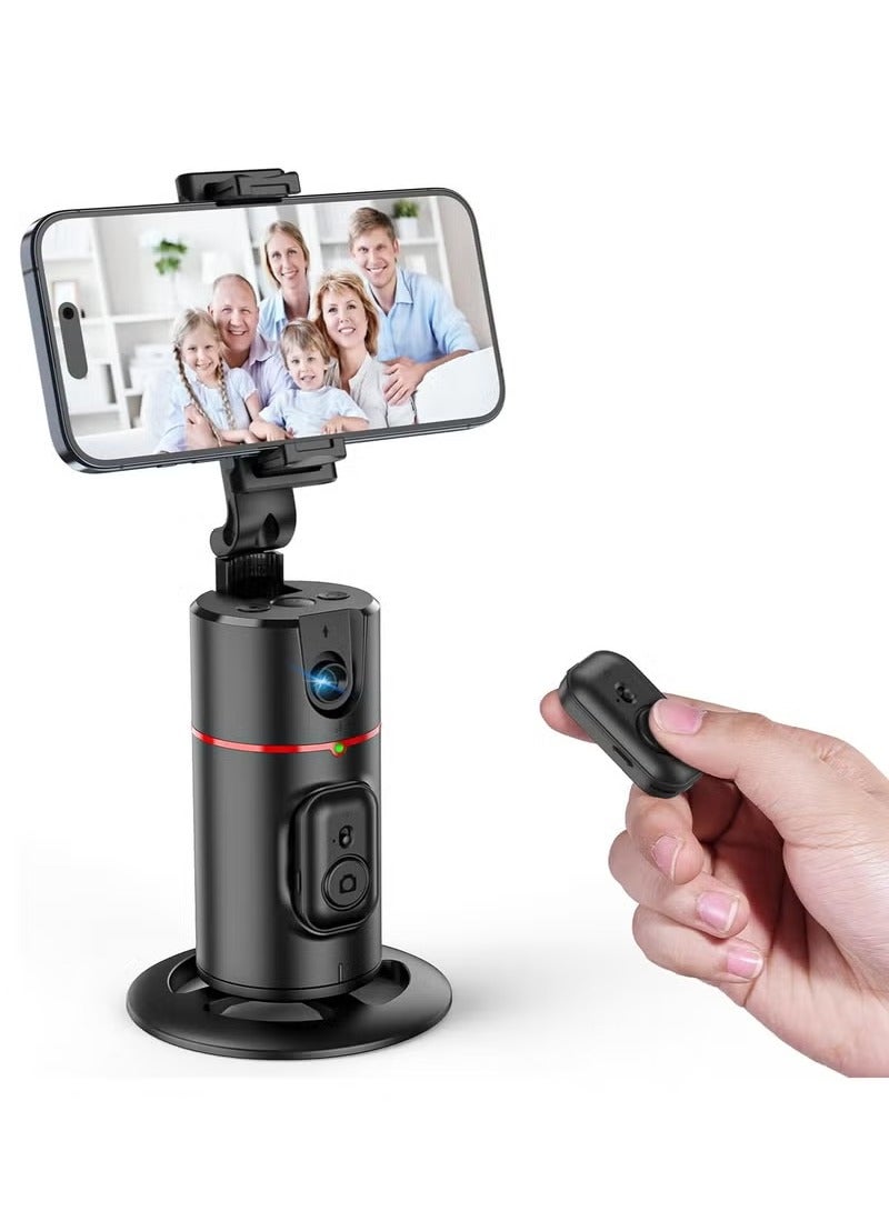 MIGOFAST Auto Face Tracking Tripod 360° Rotating  Auto Tracking Phone Holder with Remote & Gesture Control No App Required Smart Camera Stand for Vlog TikTok Live Video Recording - Image 1