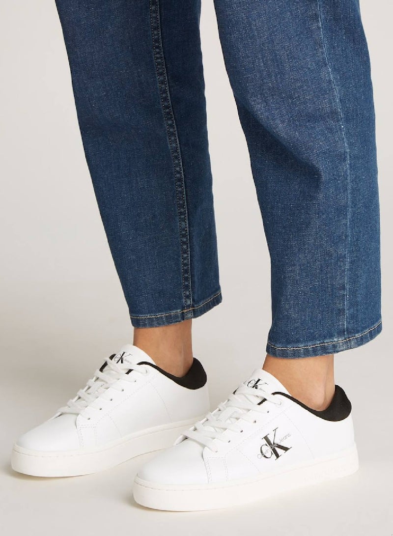 Calvin Klein Jeans Classic Cupsole Low Lace-Up Leather Sneakers  - Image 2