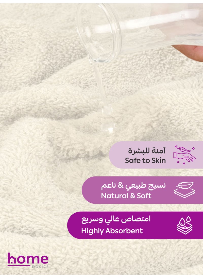 دوناتيلا طقم مناشف يد  قطع قطن مشط  جرام للمتر المربع سريع الجفاف فائق الامتصاص فاخر للاستخدام اليومي والفنادق والمنتجعات الصحية وصالات الألعاب الرياضية - Image 4