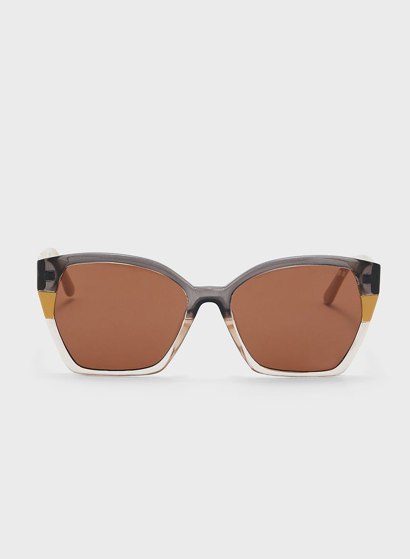 GUESS Half Frame Shape Sunglasses - Image 2