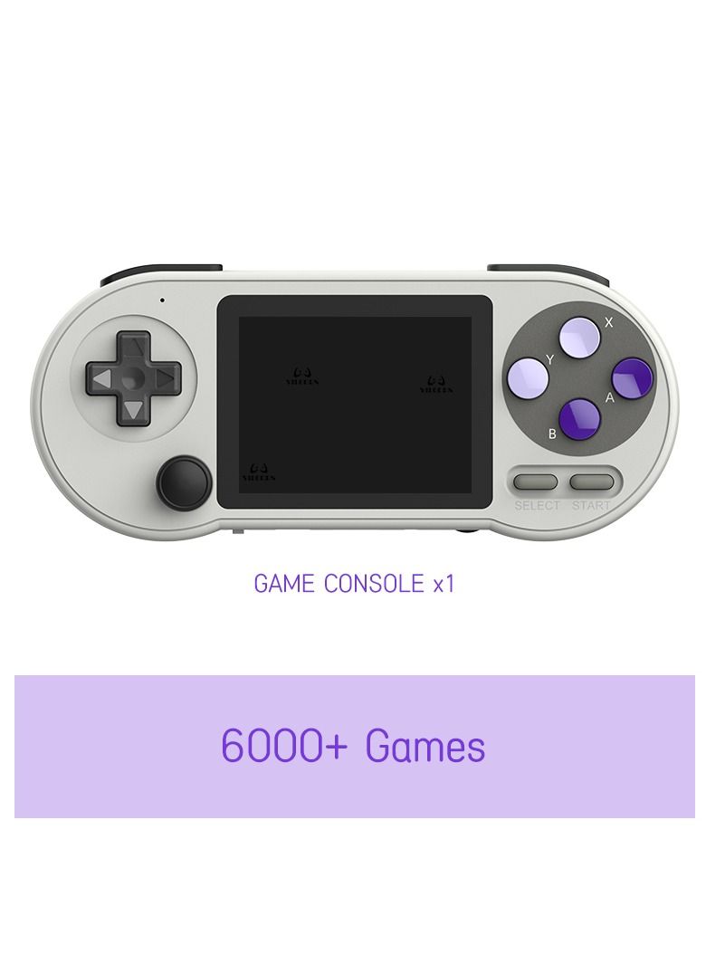 Wireless handheld game console with 7 emulators, 6000 games and 3-inch screen
