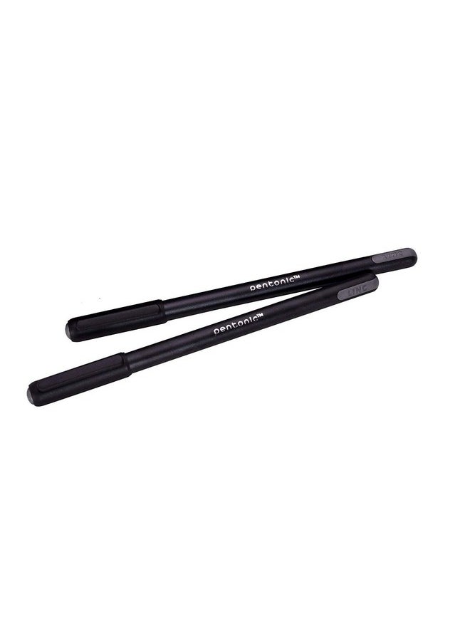 Pentonic Pentonic 0.7mm Ball Point Pen Tumbler Pack | Black Body | Black Ink | Pack of 50 Pens  - Image 2