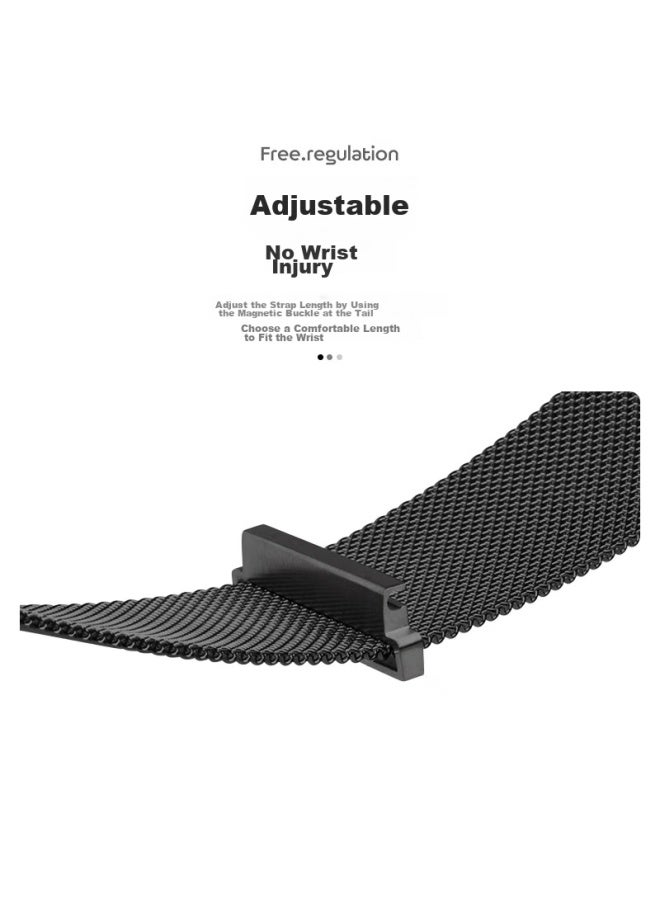 Tinker Xiaopijiang Compatible Watch Band For Huawei Watch Gt5 Pro/gt4/gt3 Pro, Milanese Loop Watch Band For Watch 4 Pro/3/new/honor/samsung/xiaomi Watch - Image 5