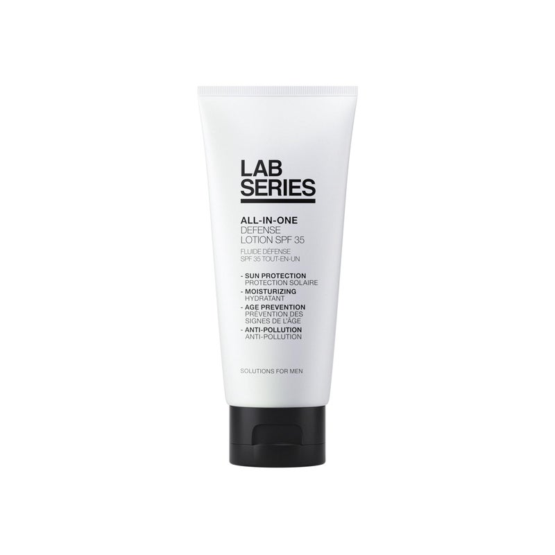 Lab Series All-In-One Defense Face Lotion SPF 35 - Sunscreen for Men - Men's Face Moisturizer with SPF, 3.4 Fl Oz