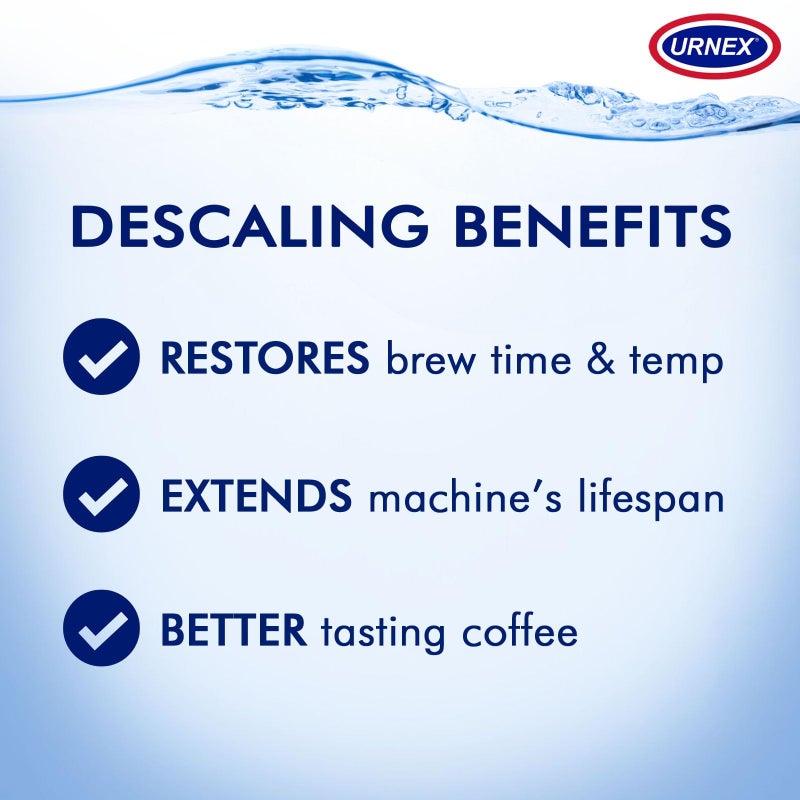 Urnex Liquid Dezcal Activated Descaling Solution - 33.6 Ounce (8 Uses) - For Use With Keurig 1.0/2.0, Home Coffee and Espresso Machines, Kettles, Garment Steamers - Image 5