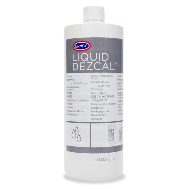 Urnex Liquid Dezcal Activated Descaling Solution - 33.6 Ounce (8 Uses) - For Use With Keurig 1.0/2.0, Home Coffee and Espresso Machines, Kettles, Garment Steamers - Image 1