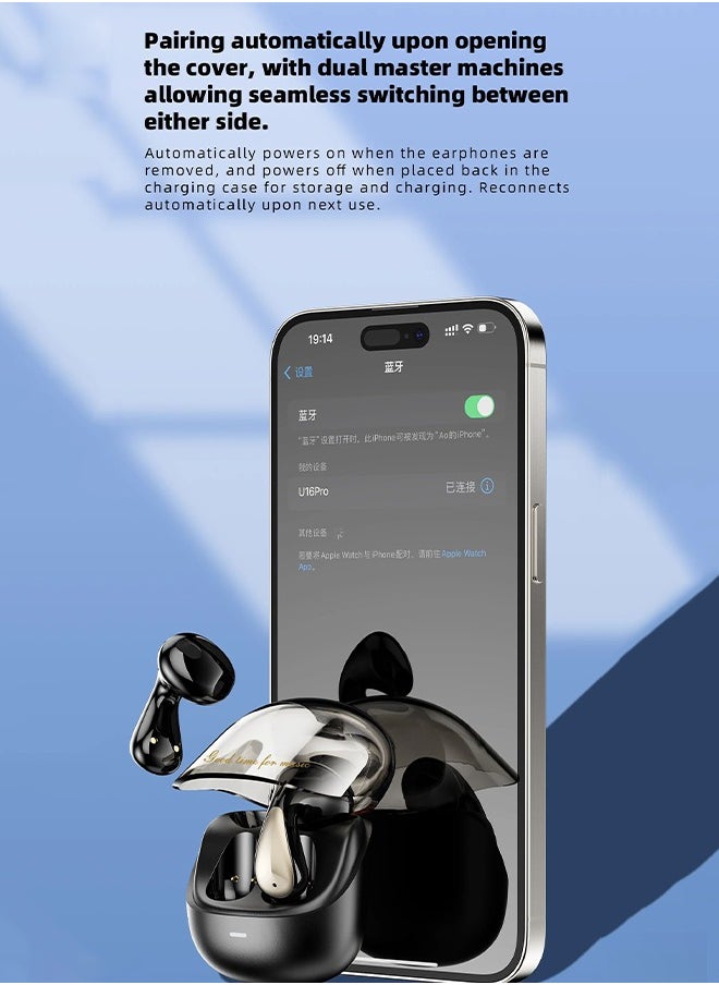 DUDAO - U16Pro TWS Wireless Earbuds, Bluetooth Headphones 5.3, Zero Pressure Design Earphones, with High-Definition Sound Quality and Long Battery Life - Image 1