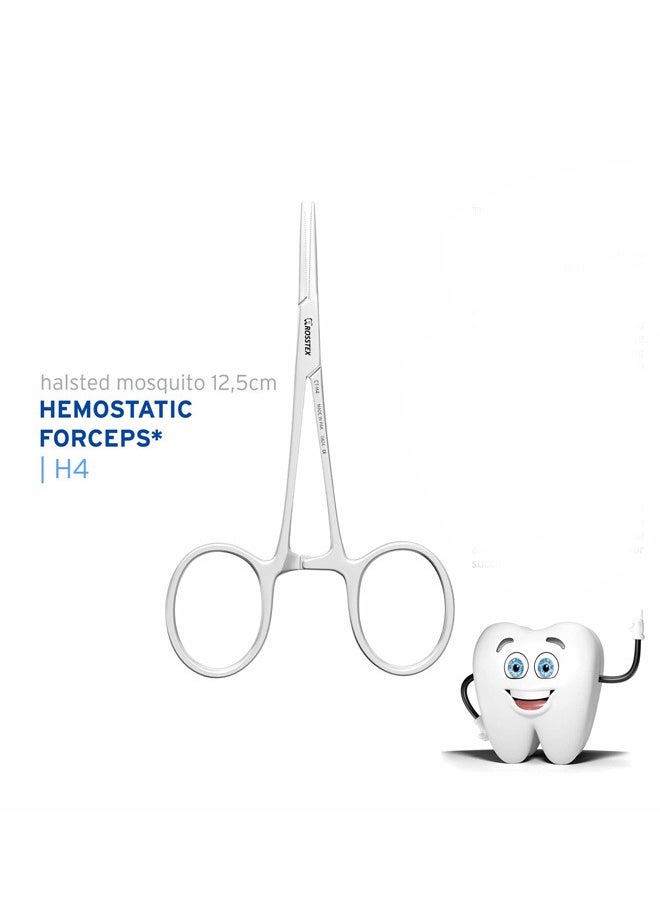 Crosstex Dental Instruments Hemostatic Forceps Halsted Mosquito 12cm Straight 