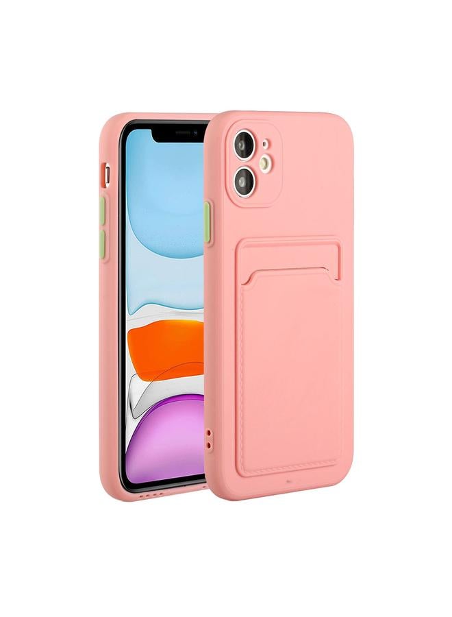 Zaboon Case For iPhone 12 mini Card Slot Design Shockproof TPU Protective Case - Image 1