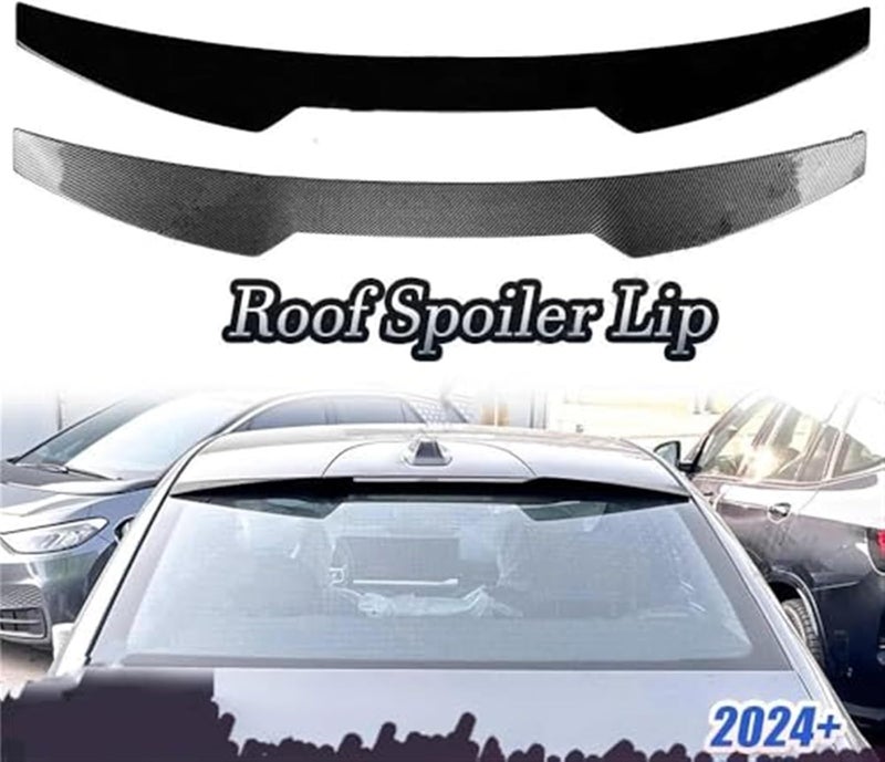 Wivplex Gloss Black Car Rear Trunk Spoiler - Image 4