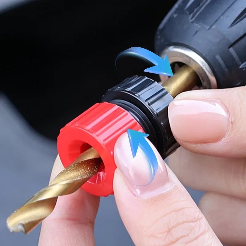1/10x Drilling Depth Control Adjustable Drill Bit Depth Stop Woodworking Drill Bit Stoppers Limit Rings Hole Drilling Guide Tool - Image 5