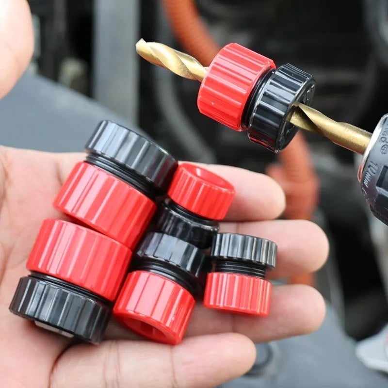 1/10x Drilling Depth Control Adjustable Drill Bit Depth Stop Woodworking Drill Bit Stoppers Limit Rings Hole Drilling Guide Tool - Image 3