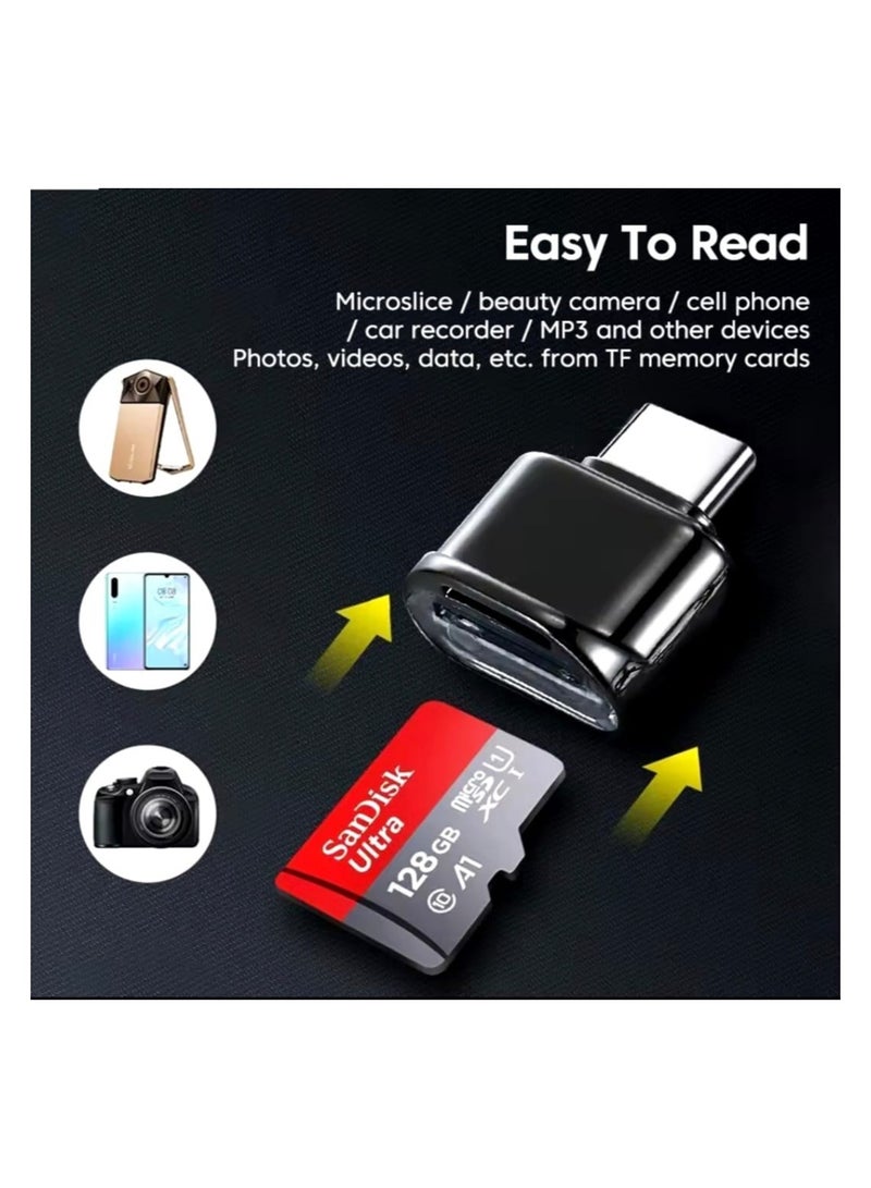 XTREME Type C to Micro TF SD Memory Card Reader Adapter Android External Memory Card Reader OTG to Micro High Speed ​​Memory Card Adapter with Port Compatible Galaxy Huawei Xiaomi Oppo Sony Samsung Computer Laptop iPhone 15/16 iPad type c  - Image 5