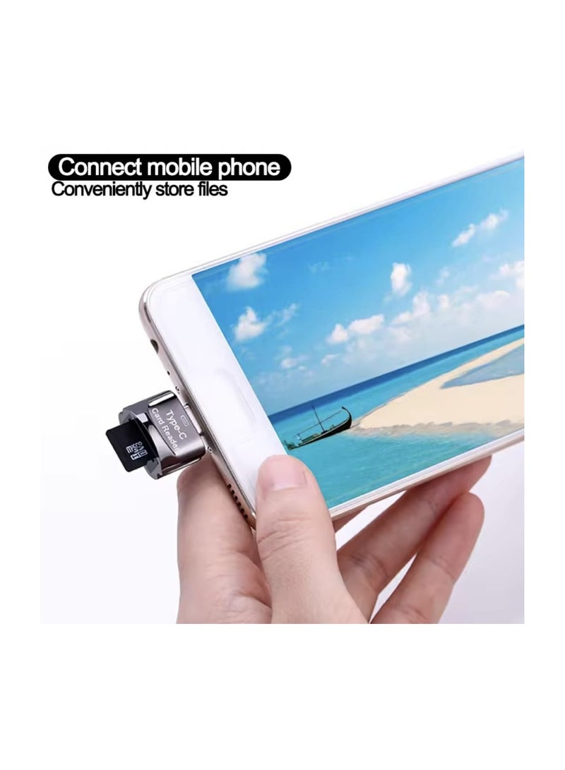 XTREME Type C to Micro TF SD Memory Card Reader Adapter Android External Memory Card Reader OTG to Micro High Speed ​​Memory Card Adapter with Port Compatible Galaxy Huawei Xiaomi Oppo Sony Samsung Computer Laptop iPhone 15/16 iPad type c  - Image 3