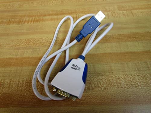 FTDI US232R-100-BULK, Cable, Assembly; USB-RS232; 9 COND; 24AWG; 1M; USB-A, DB9 Male; W/LEDs - Image 3