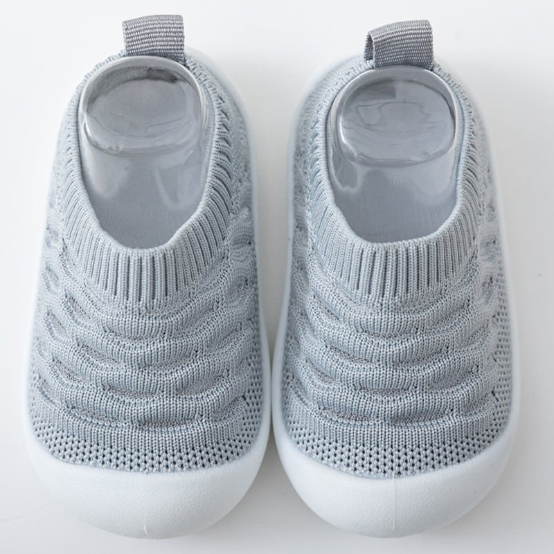 Factory Direct Sales Spring and Summer Thin Baby Toddler Shoes Non-Slip Soft Sole Breathable Mesh Shoes Boys and Girls Shoes - Image 1