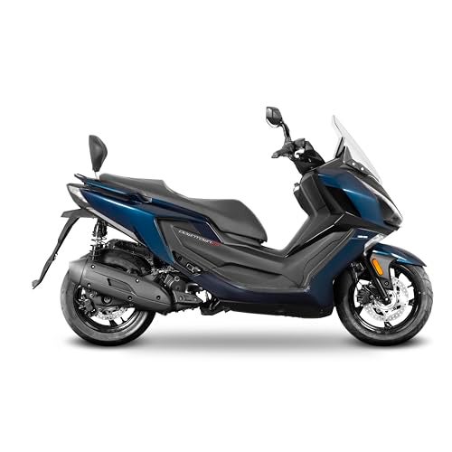 Shad Backrest Fitting Suzuki Kymco Downtown GT 125, Black - Image 1