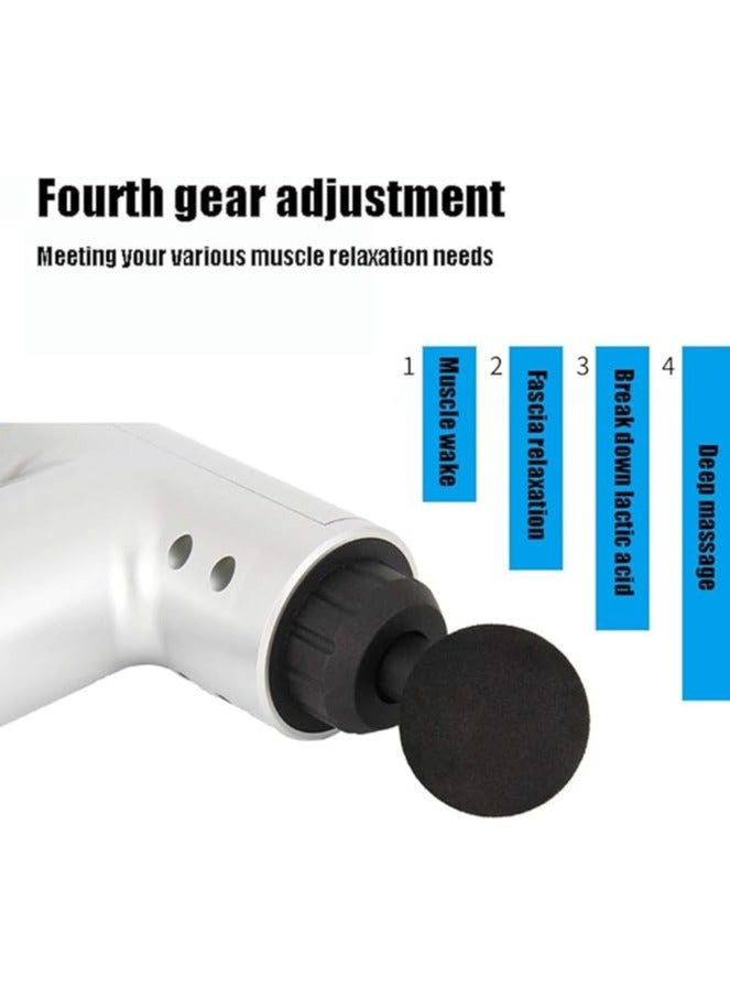 Massage Gun for Deep Tissue, Mini Massager, Handheld Massagers, Portable Muscle Massage Guns, Electric Sport Massager, for Athletes Adults  Pain Relief, Super Quiet Electric Massage Machine - Image 2