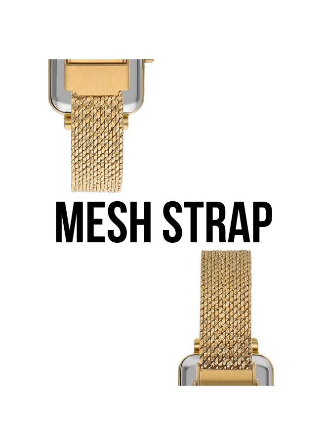 Lee Cooper Women's Mesh Analog Watch LC07815.120 - 20.5*26 mm - Image 5