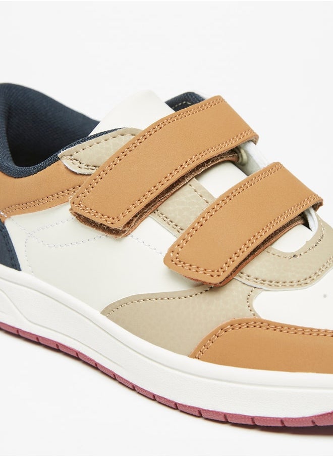 LBL by Shoexpress - Boy's Colourblock Casual Sneakers Shoes With Hook And Loop Closure - Image 1