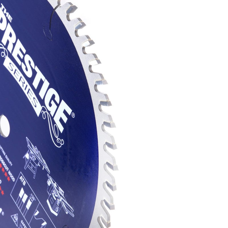 Amana Tool 610600C Carbide Tipped Prestige Cut-Off and Crosscut 10 Inch D x 60T ATB, 10 Deg, 5/8 Bore Circular Saw Blade - Image 2