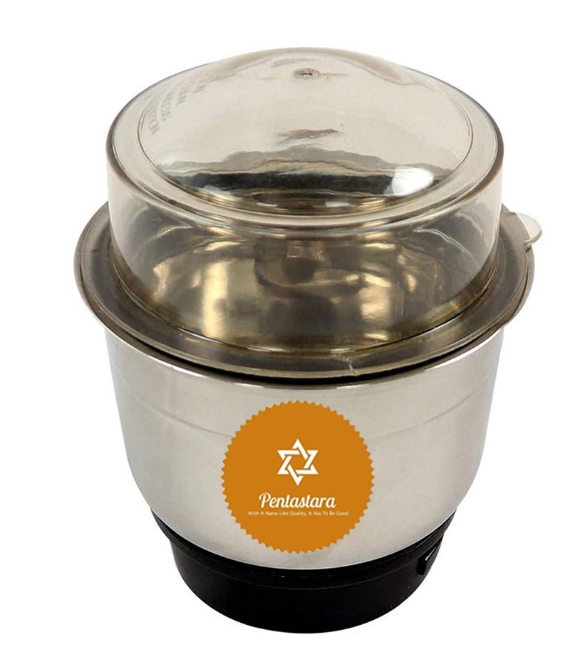 PENTASTARA Mixer Grinder Chutney Small Jar for Prestige Bajaj Lifelong Murphy Richards PreethiSumeet Ganga Usha Orient etc 400ml Capacity - Image 1
