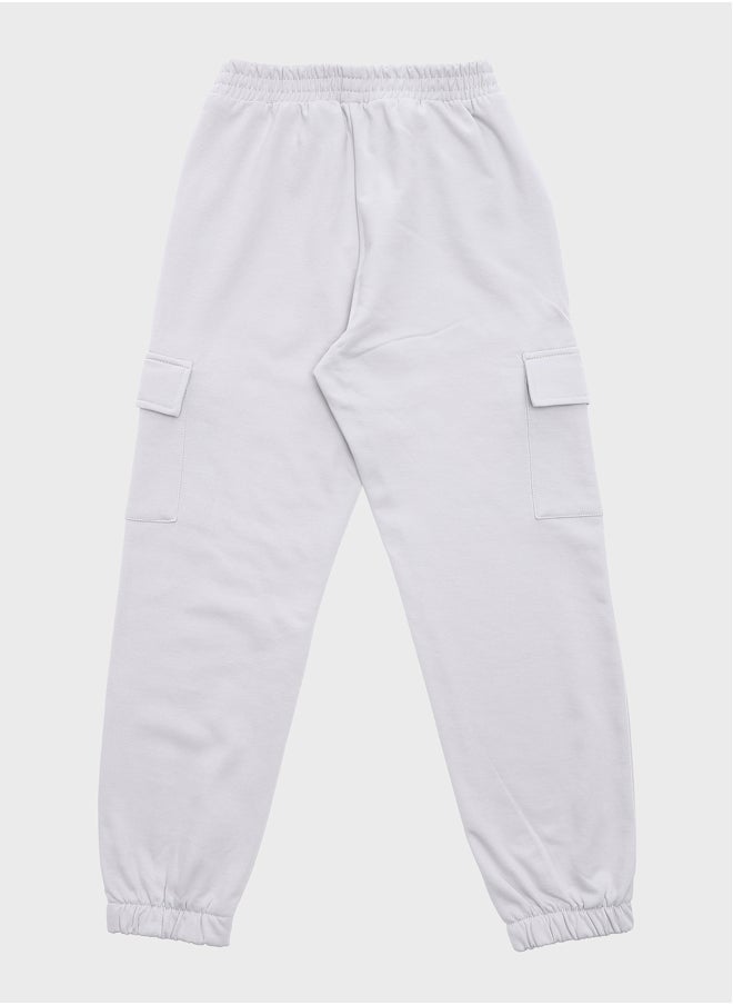 LC WAIKIKI Girl's Elastic Waist Sweatpants  - Image 2