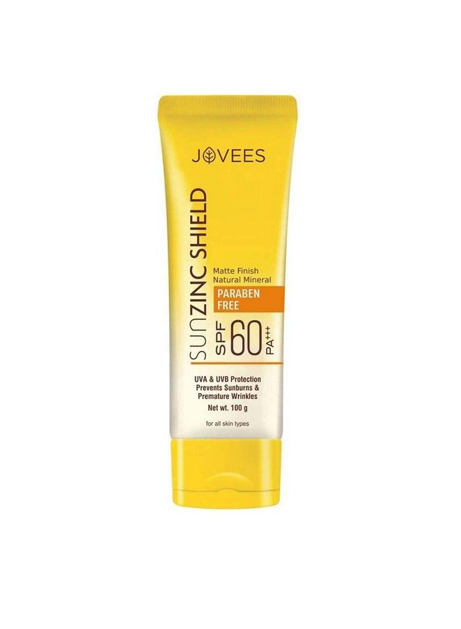 Jovees Sun Zinc Shield Spf 60100 Gm Cream - Image 2