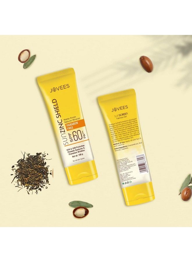Jovees Sun Zinc Shield Spf 60100 Gm Cream - Image 3