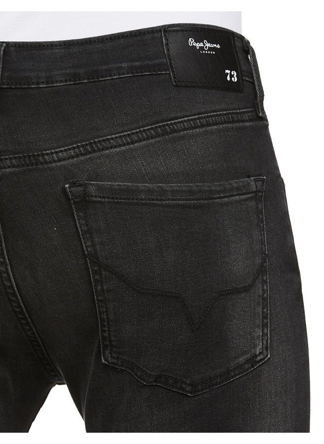 Pepe Jeans - Pepe Jeans Men's Slim Jeans (PM206824R98_Black Used_38) - Image 1