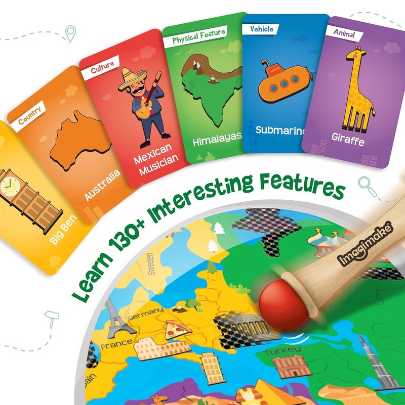 Imagimake لعبة لوحية للأطفال: خريطة مغامرات البحث المخفية - Image 5