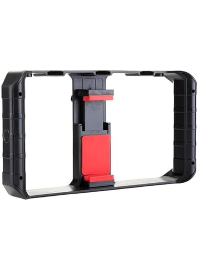 Handheld Video Rig Stabilizer with Two Handles for Stable Shooting Bloggers Streamers Filmmaking - Image 2