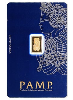 PAMP Suisse 24 Karat (999.9) 1 gram Gold Bar