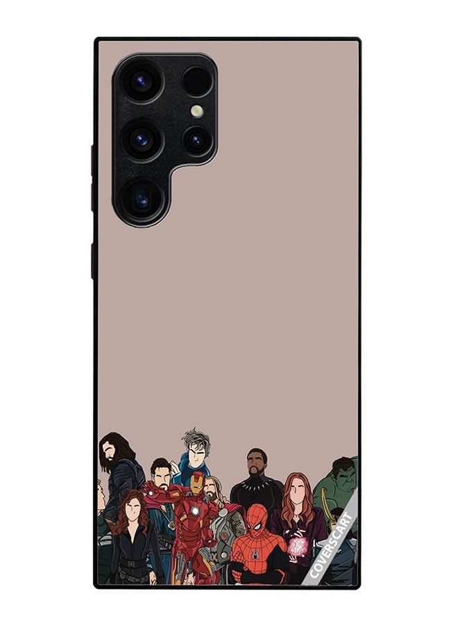 COVERSCART Protective Case Cover For Samsung Galaxy S25 Ultra All Avenger Heros Design Multicolour