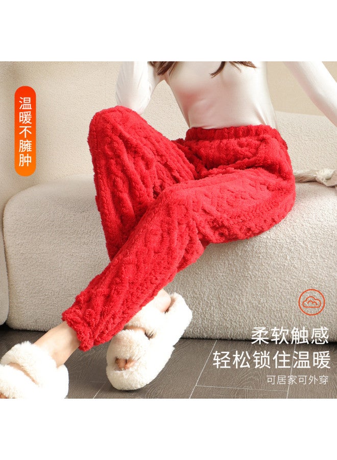 Fenton comfortable Full-length Pants For Women, Suitable For Spring And Autumn, Can Be Worn Outside As Sleep Pants - Image 3