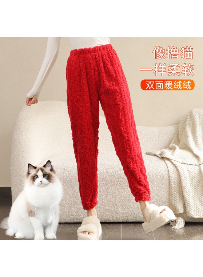 Fenton comfortable Full-length Pants For Women, Suitable For Spring And Autumn, Can Be Worn Outside As Sleep Pants - Image 4
