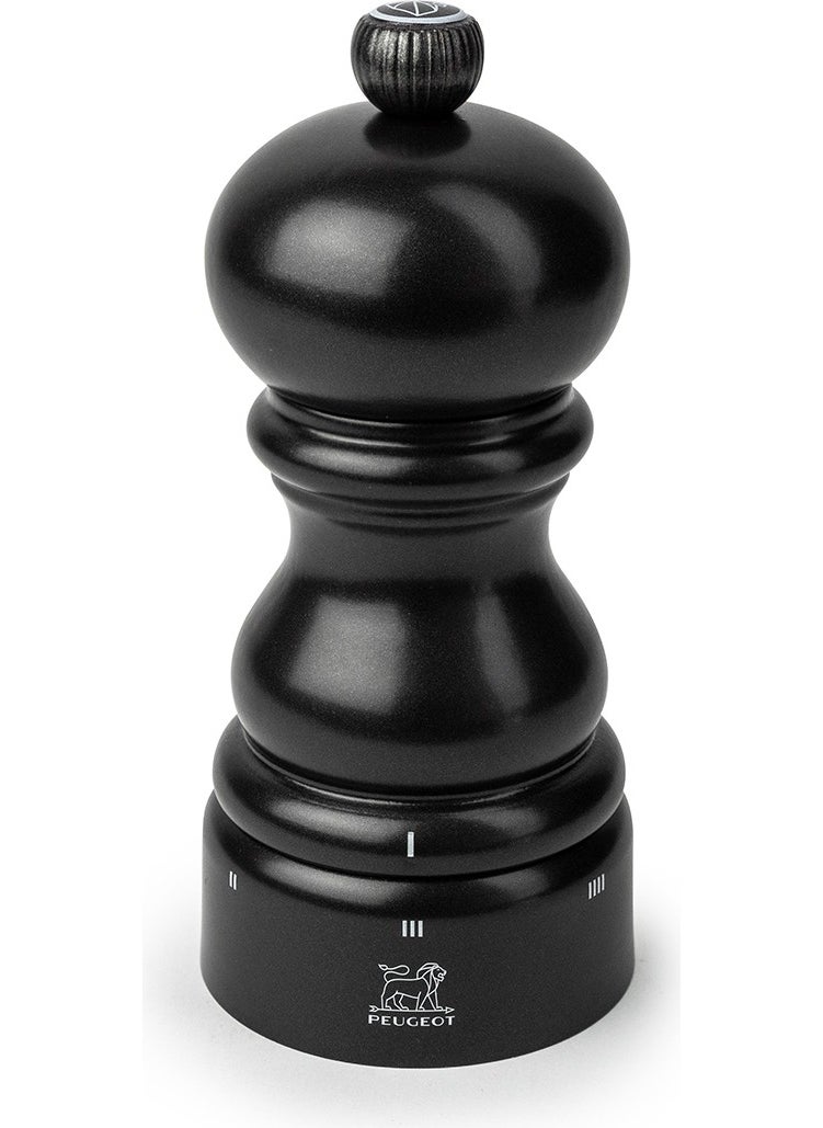 PEUGEOT Paris U-Select Satin Black Salt Mill 12 cm  - Image 1