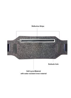 SYOSI Super Slim Running Belt, Water Resistant Money Belt, Ultra Light Bounce Free Waist Pouch, Runners Belt Pocket, Money Card Holder for Running Jogging Gym Fitness Cycling Hiking  - Image 4