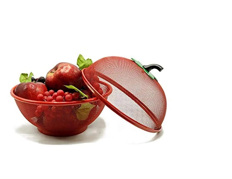 CALIST Apple Shape Net Fruits Basket for KitchenFruits Vegetables Basket for KitchenDrain Wash - Image 2