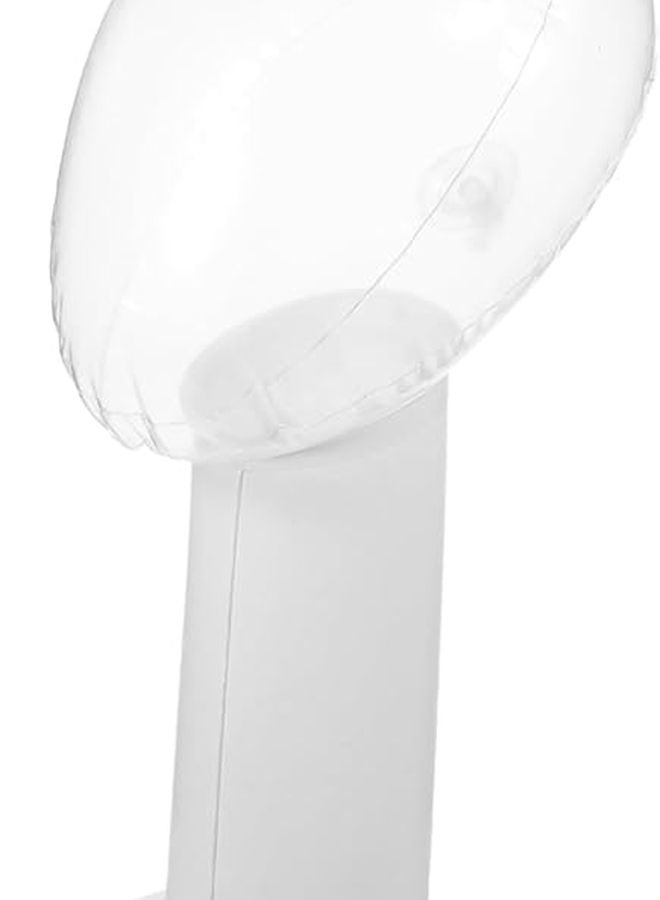 5Pcs Inflatable Mannequin Head For Wig Hat Display Salon Home Styling Practice Lightweight Portable - Image 1