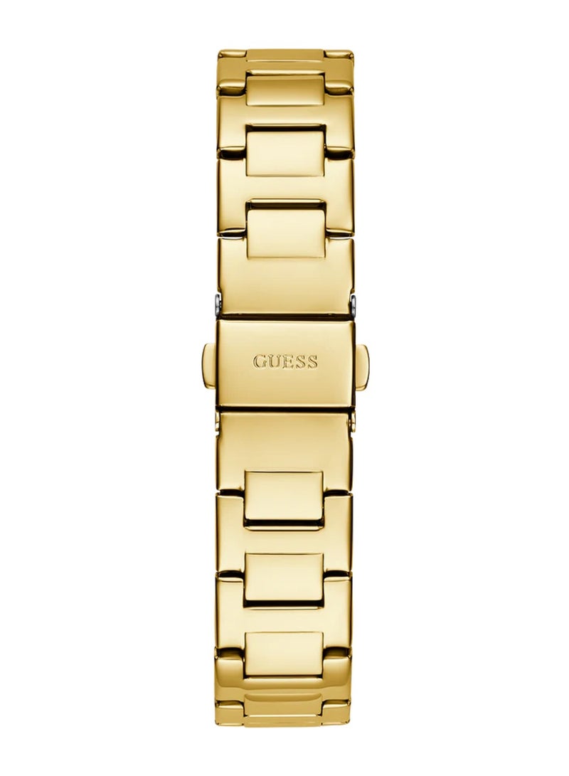 GUESS Eve Women's Analog Quartz Gold Stainless Steel Watch GW0615L2 - 32mm - Image 4