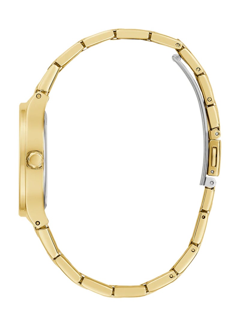 GUESS Eve Women's Analog Quartz Gold Stainless Steel Watch GW0615L2 - 32mm - Image 3