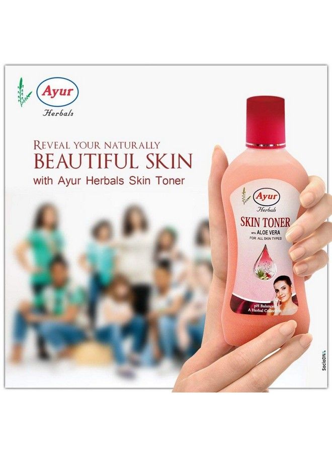 Ayur Herbals Skin Toner With Aloe Vera 1000Ml (For All Skin Types) - Image 4