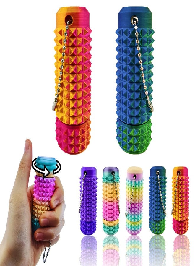 emeqzoa Easter Basket Stuffers for Teens Toddler, 2 Packs Little Ouchies Pain Stim Fidget Toy, 3D Printed Fidget Toys Anxiety Relief Items, Handheld Fidget Toys,Christmas Novelty Relief Stress Gift for Friend - Image 1